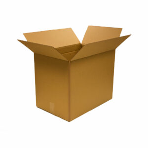 Pahvilaatikko, 590x390x460/400 mm, ruskea