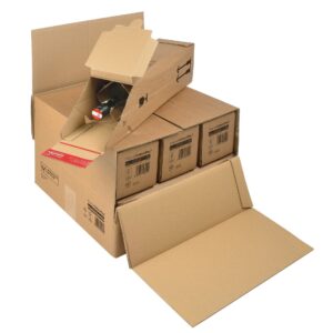 ColomPac CP181.006 <br>Pullolaatikko 3/6 x 0,75L Pullolle