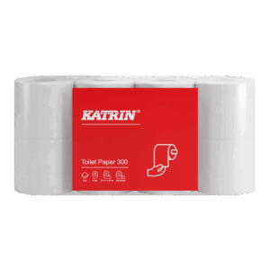 96060<br> Katrin Toilet 300<br> 2 kert. WC-Paperi<br> 40 rullaa