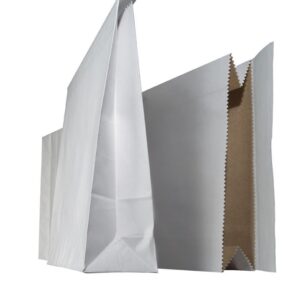 Näytepussi, valkoinen<br> 200x330x60 mm